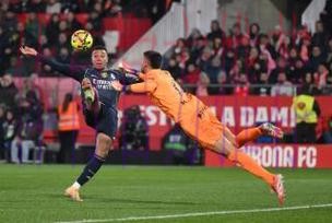 西甲-皇马2-1逆转拉帕 维尼修斯&琼阿梅尼破门